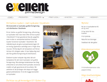 Tablet Screenshot of exellent.se